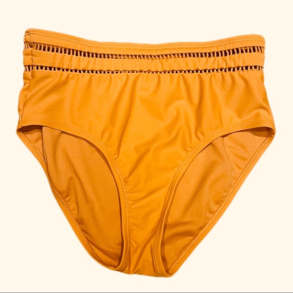 Time and Tru Two Piece Swimsuit Mustard - Picture 3 of 3